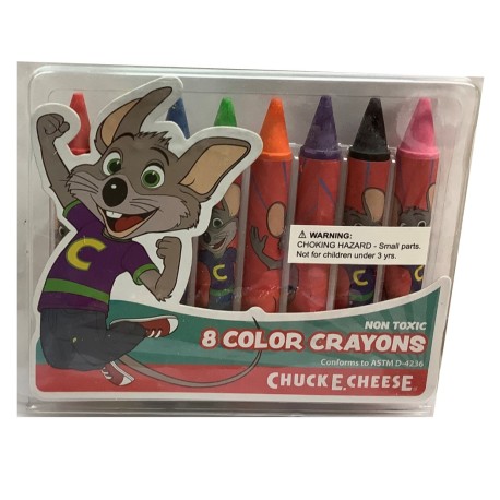 CHUBBY CRAYONS 8  PACK